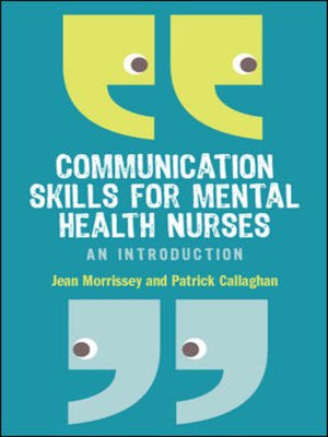 cover image of Communication Skills for Mental Health Nurses